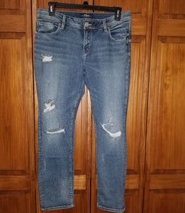 EUC Silver Suki Ankle Jeans
